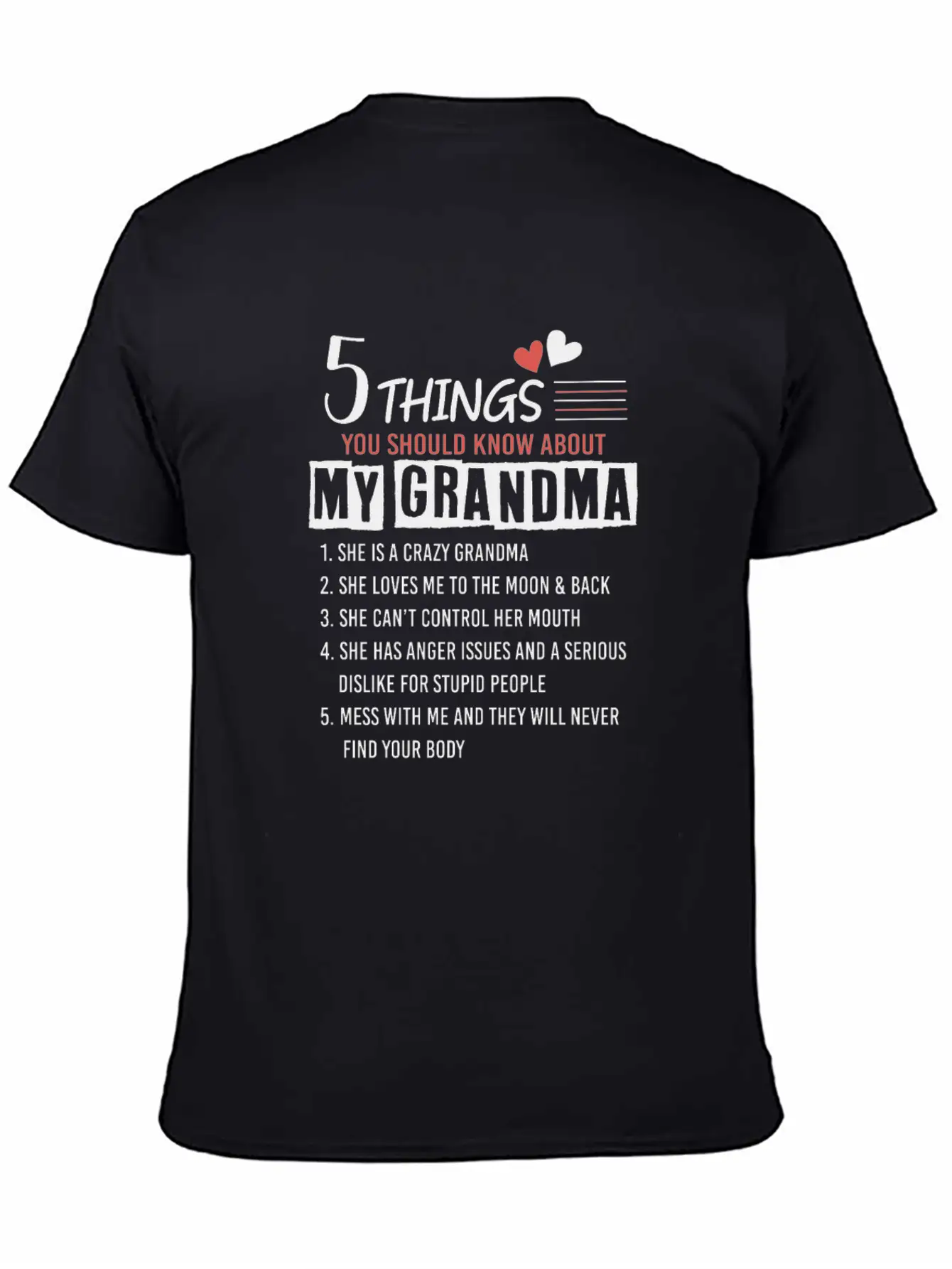 5 Things You Should Know About My Grandma Soft Cotton Short Sleeve Tee – Unisex Wardrobe Staple