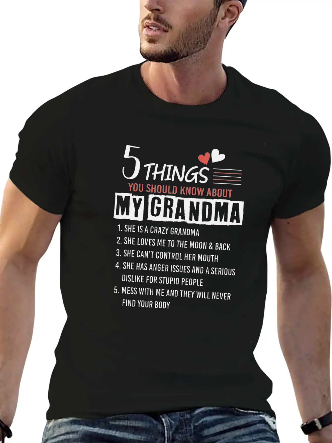 5 Things You Should Know About My Grandma Soft Cotton Short Sleeve Tee – Unisex Wardrobe Staple