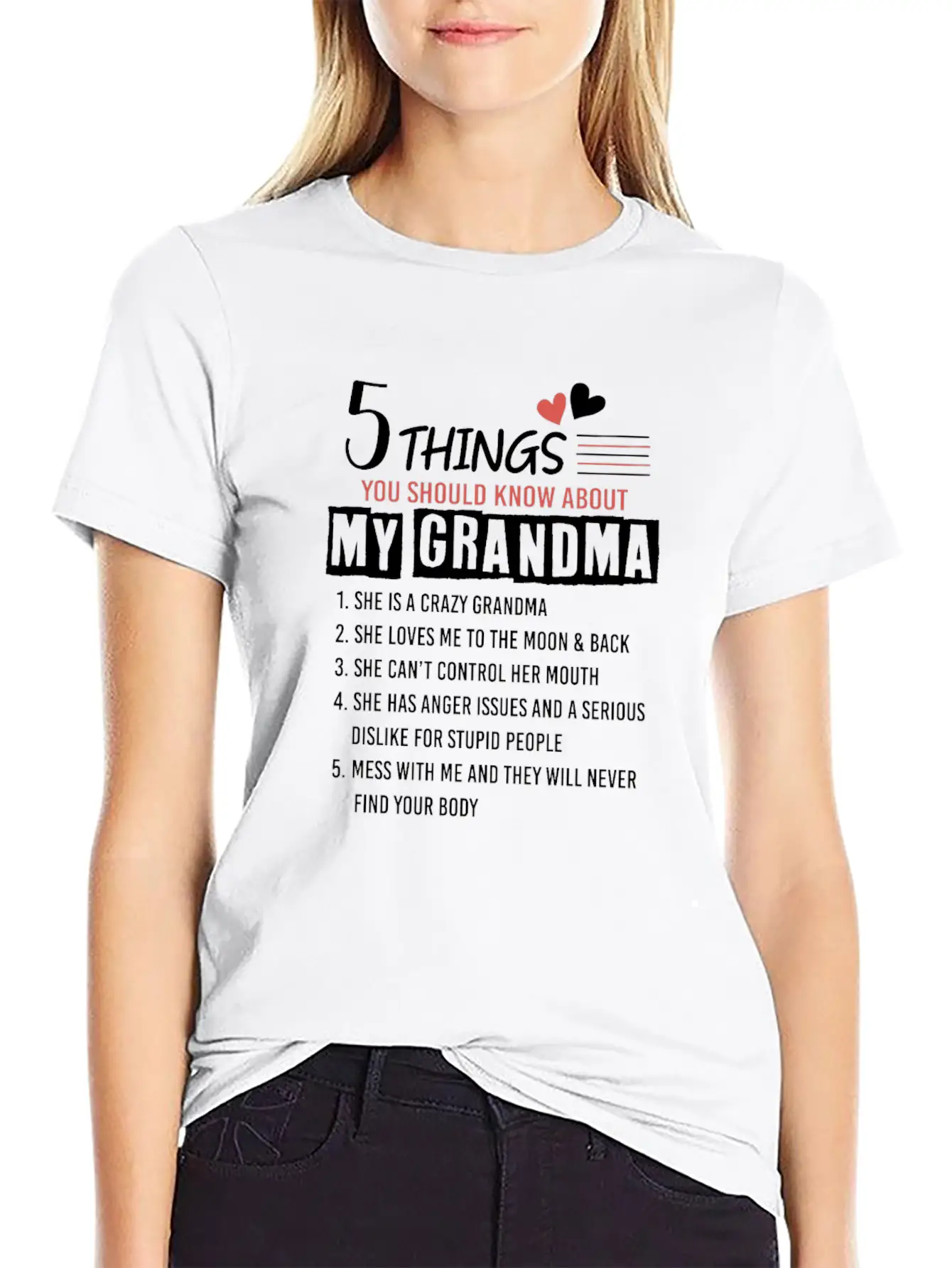 5 Things You Should Know About My Grandma Soft Cotton Short Sleeve Tee – Unisex Wardrobe Staple