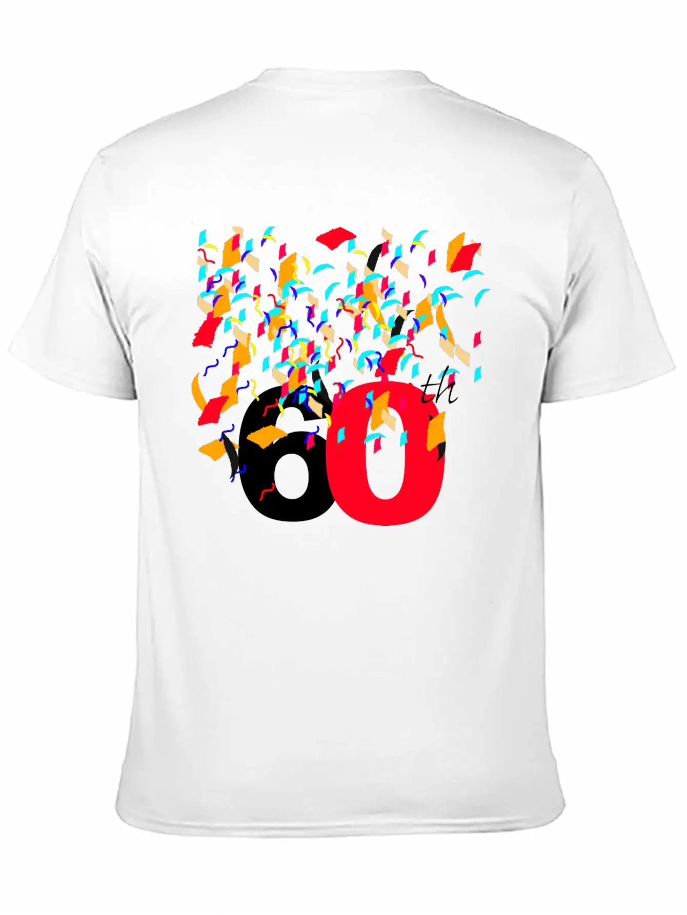 60th Celebrating,Anniversary,Birthday T-shirt Soft Cotton Short Sleeve Tee – Unisex Wardrobe Staple
