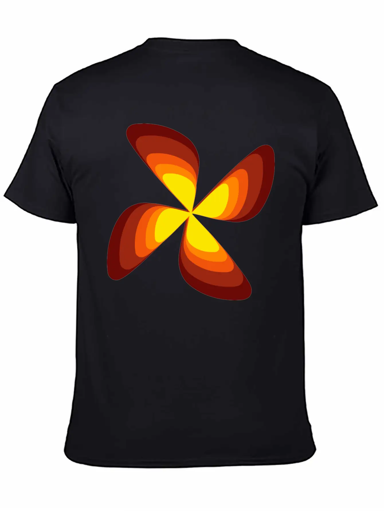 70s Flower Casual Graphic T-Shirt – Simple And Comfortable Daily Wear