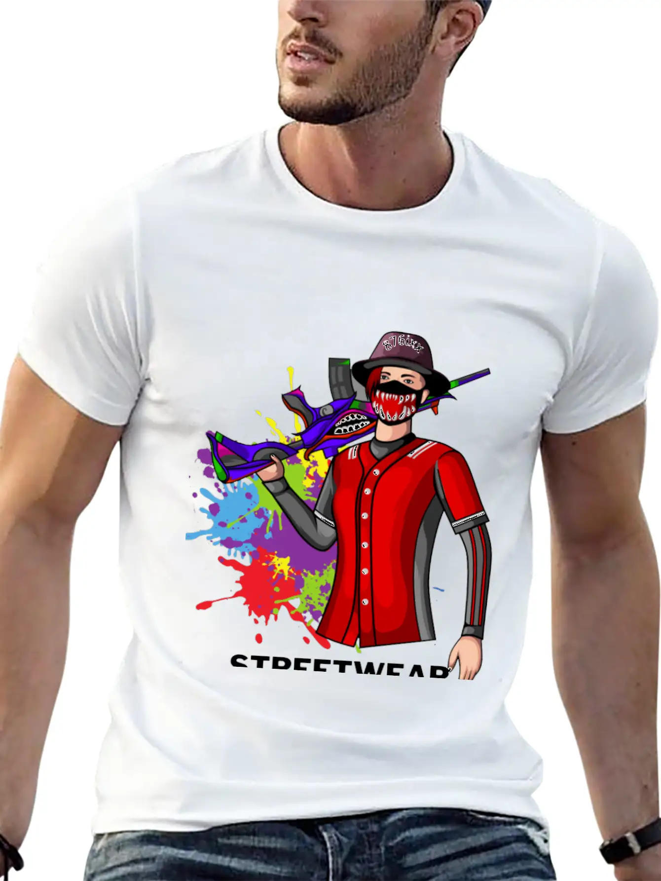 876 STREETWEAR Unisex Cotton Tee – Relaxed Fit For Any Occasion