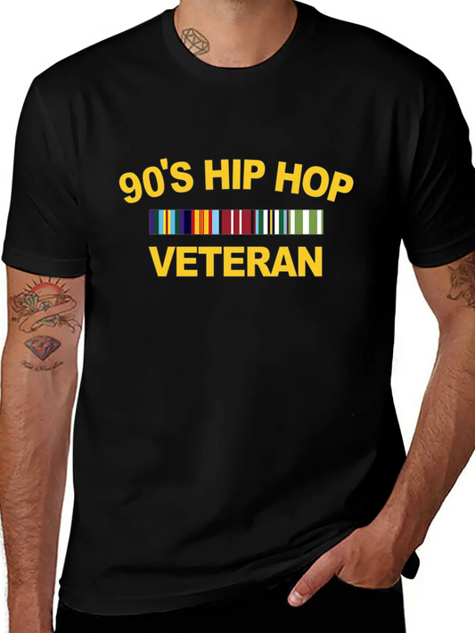 90's Hip Hop Veteran Essential Unisex Summer Tee – Soft Cotton Casual Fit