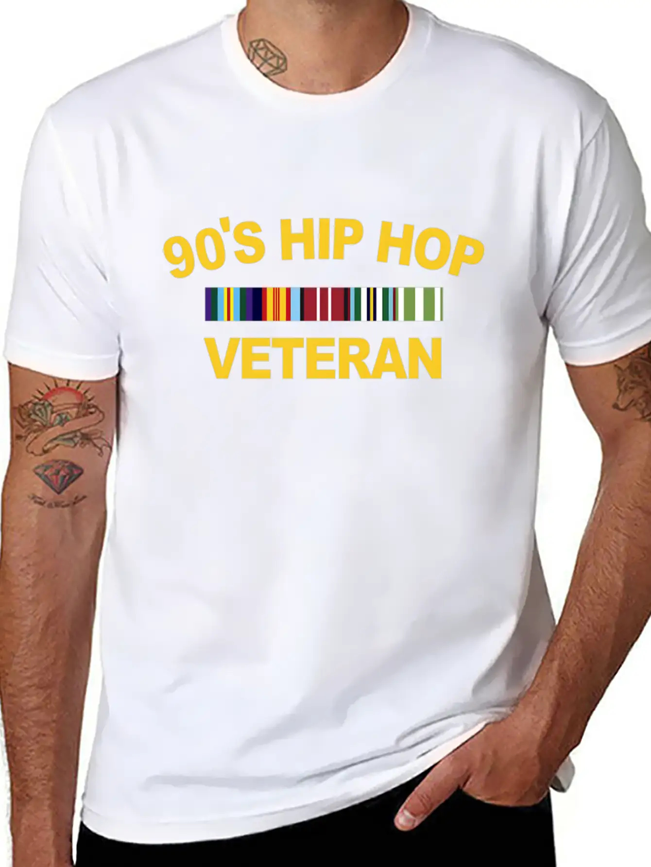 90's Hip Hop Veteran Essential Unisex Summer Tee – Soft Cotton Casual Fit