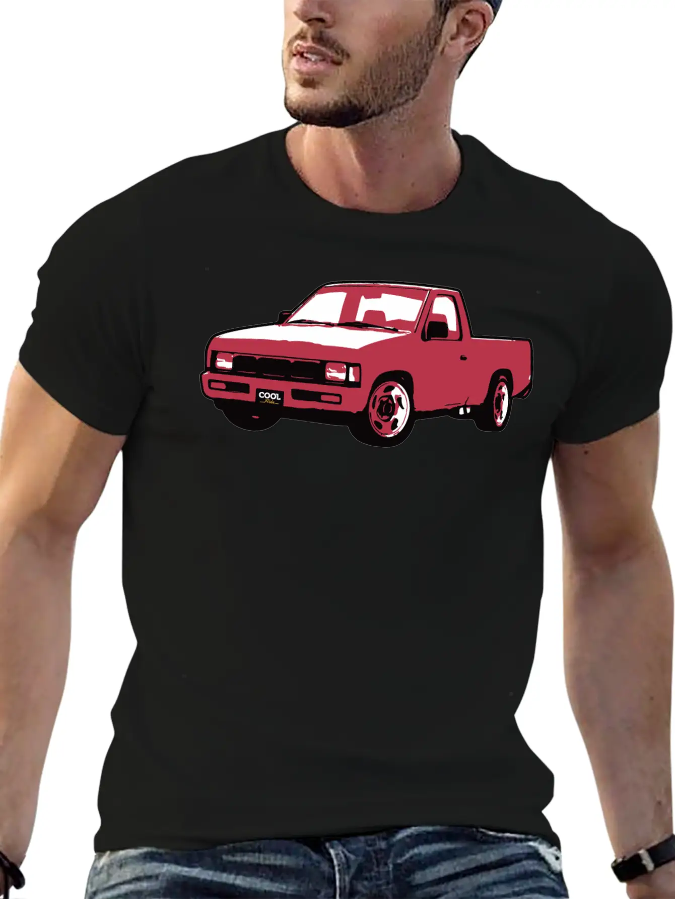 90s Red N Truck Essential Unisex Summer Tee – Soft Cotton Casual Fit