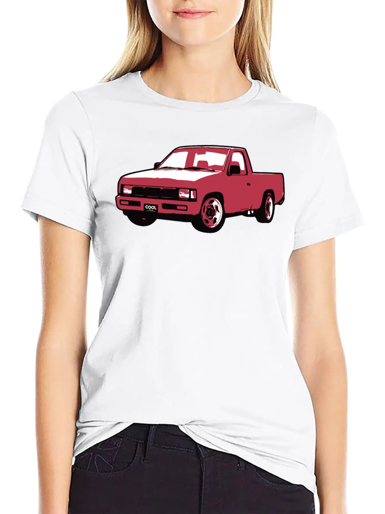 90s Red N Truck Essential Unisex Summer Tee – Soft Cotton Casual Fit