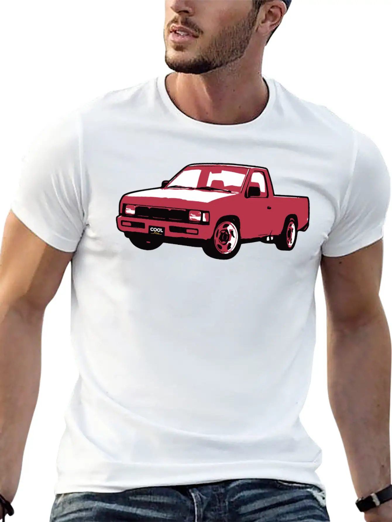 90s Red N Truck Essential Unisex Summer Tee – Soft Cotton Casual Fit
