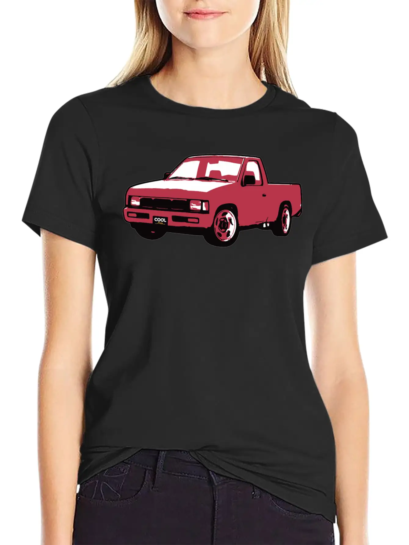 90s Red N Truck Essential Unisex Summer Tee – Soft Cotton Casual Fit