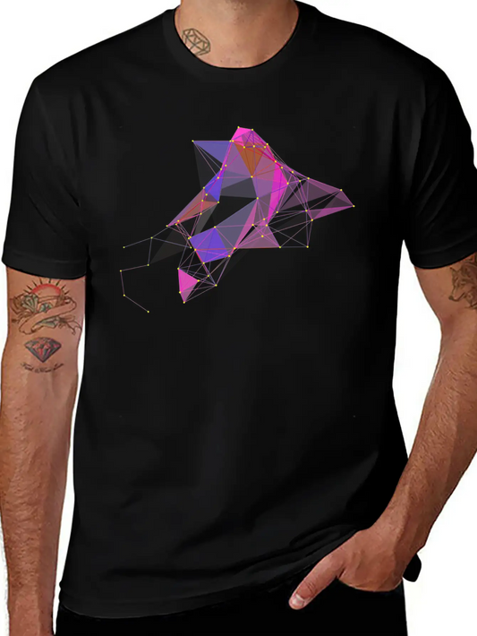 Abstract Art Color Design Geometry Artist Simple Everyday Graphic Tee – Lightweight Summer Wear
