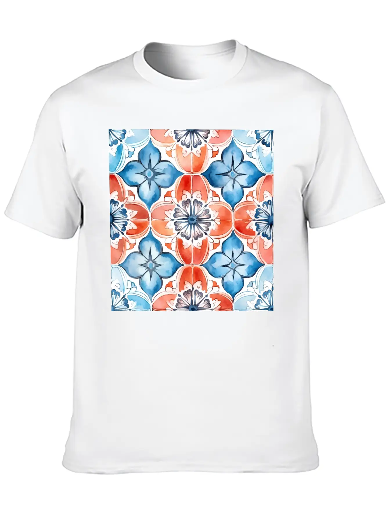 Abstract Serenade Detailed Collection 002 Soft Cotton Short Sleeve Tee – Unisex Wardrobe Staple