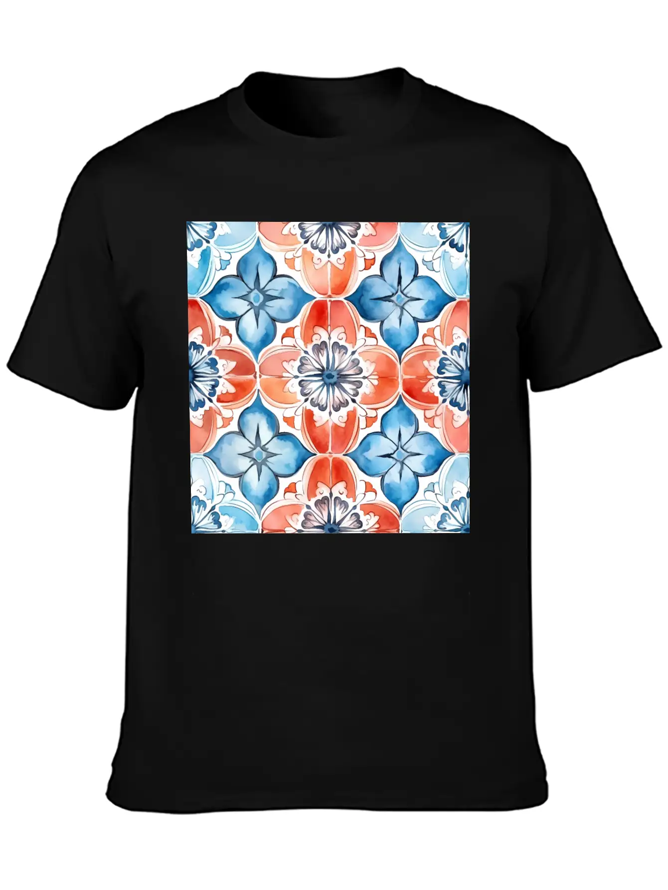 Abstract Serenade Detailed Collection 002 Soft Cotton Short Sleeve Tee – Unisex Wardrobe Staple