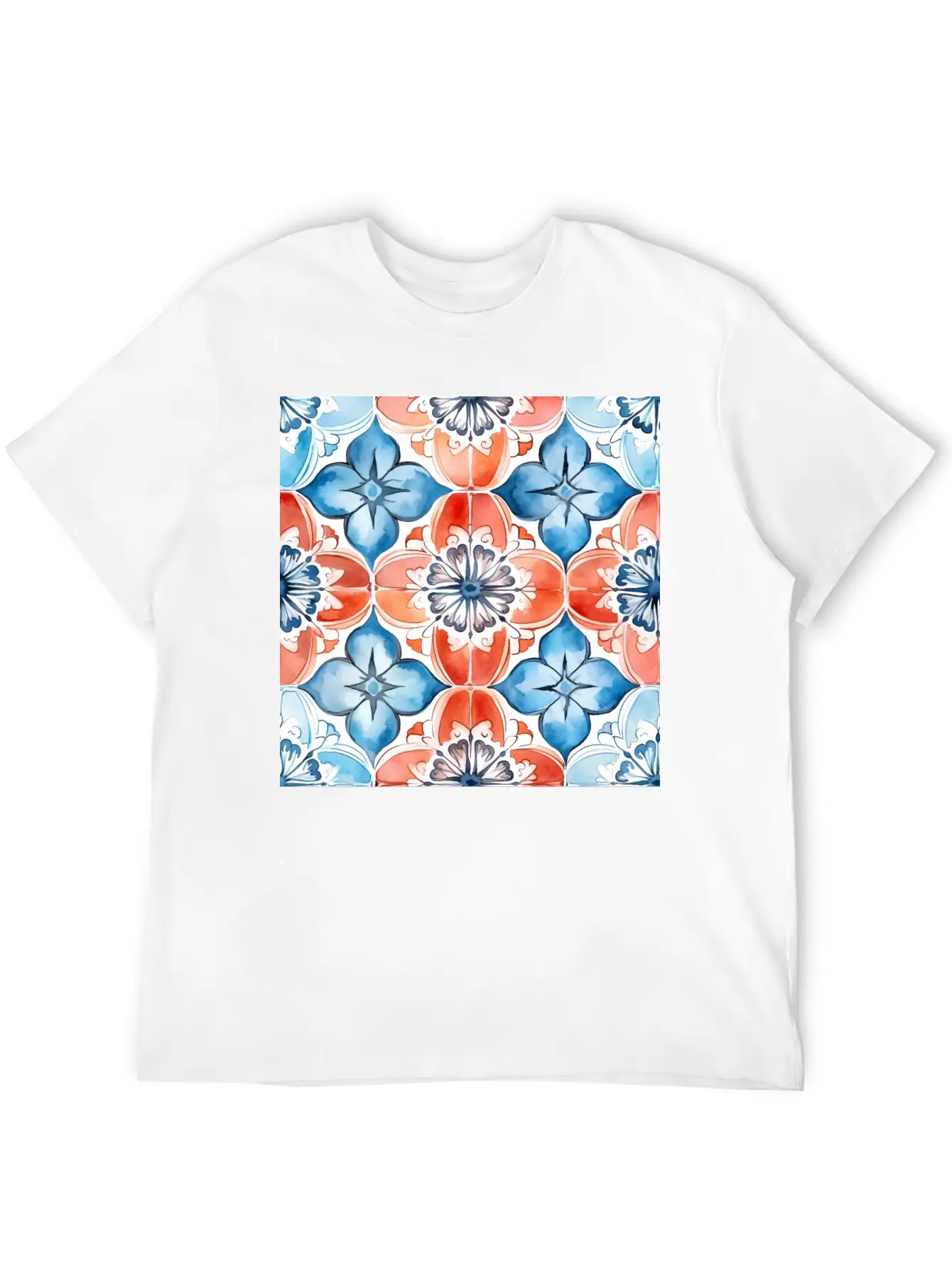 Abstract Serenade Detailed Collection 002 Soft Cotton Short Sleeve Tee – Unisex Wardrobe Staple