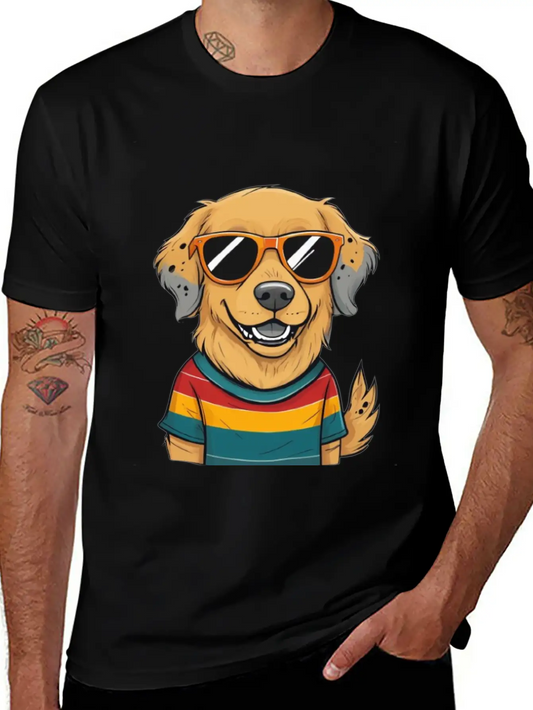 "Doggy Daydreams" Unisex Short Sleeve Soft Cotton T-Shirt – Casual Everyday Wear