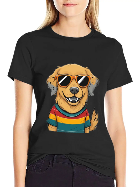 "Doggy Daydreams" Unisex Short Sleeve Soft Cotton T-Shirt – Casual Everyday Wear