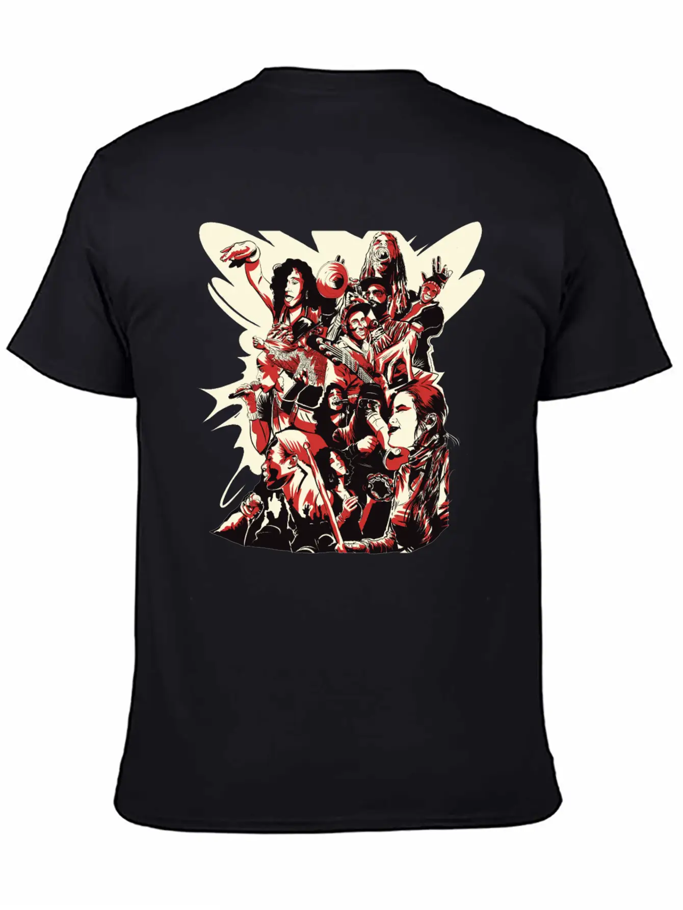 #LeCypher Community Collage Classic Crew Neck Graphic Tee – Everyday Minimal Look