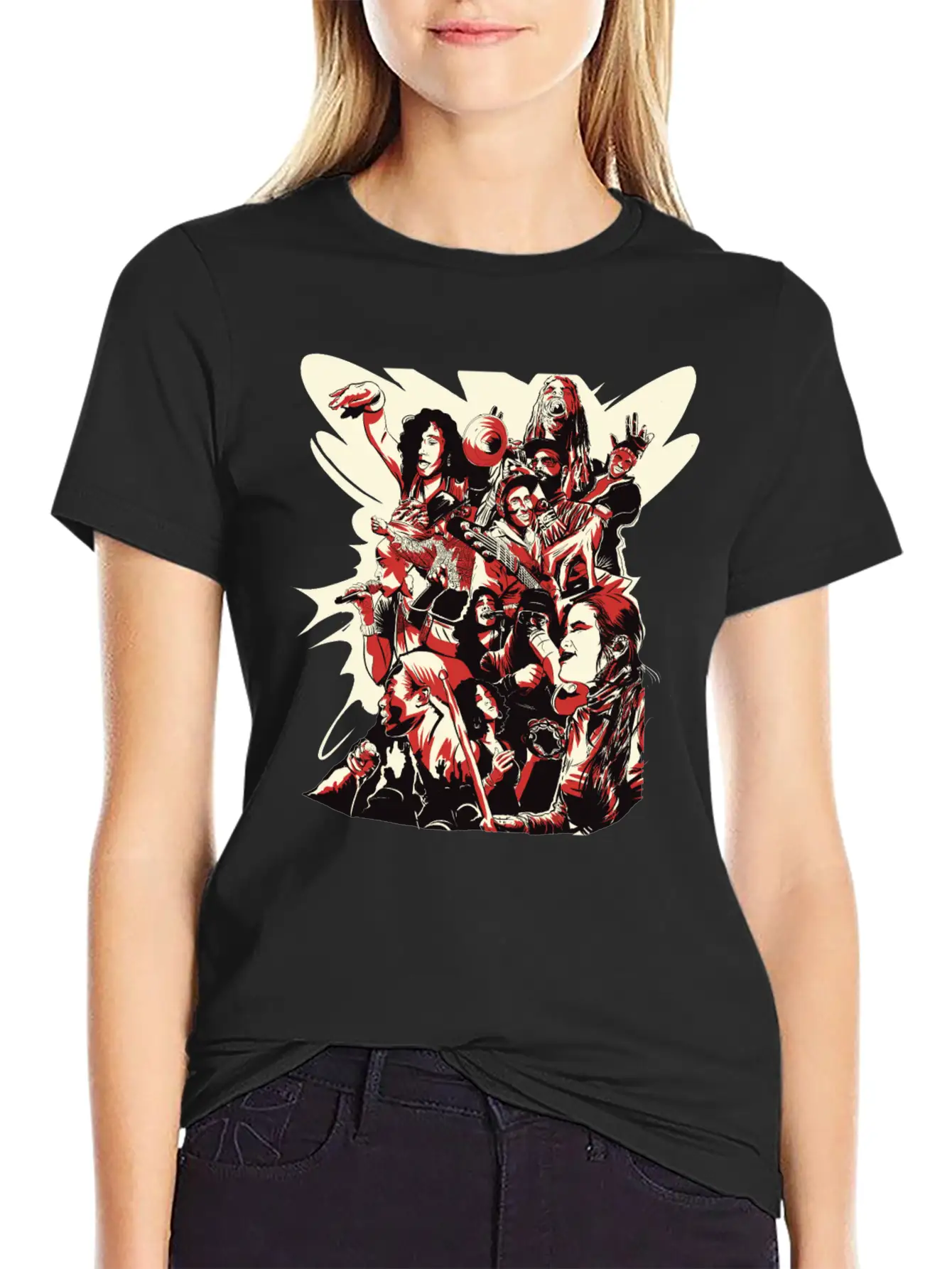 #LeCypher Community Collage Classic Crew Neck Graphic Tee – Everyday Minimal Look