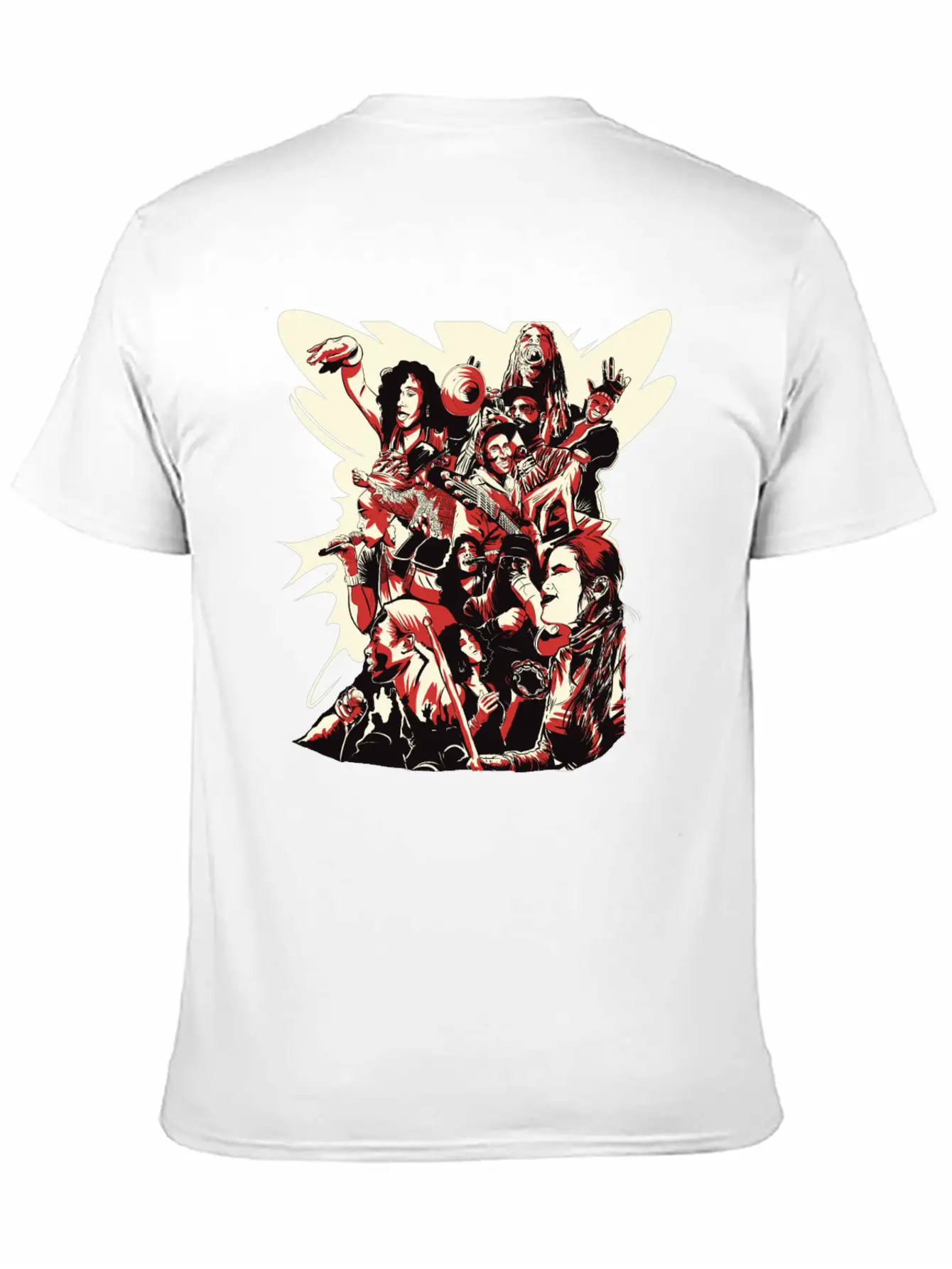 #LeCypher Community Collage Classic Crew Neck Graphic Tee – Everyday Minimal Look