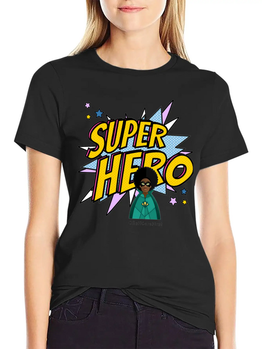 #SelfCareFirst Superhero Classic Fit Graphic Tee For Daily Comfort – Unisex Cotton Shirt
