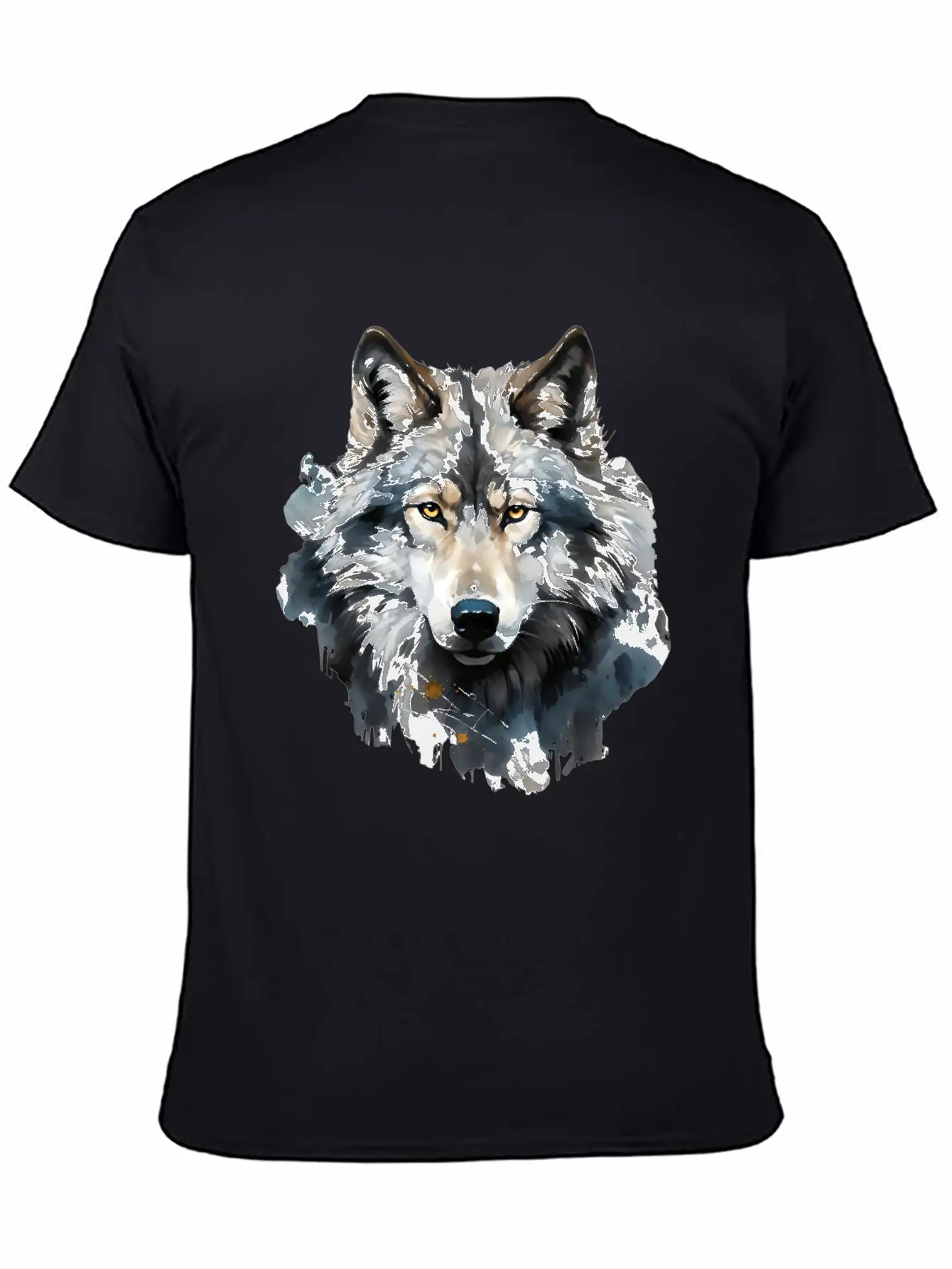 "The Call Of The Wild: Wolf Art" Unisex Cotton Tee – Relaxed Fit For Any Occasion