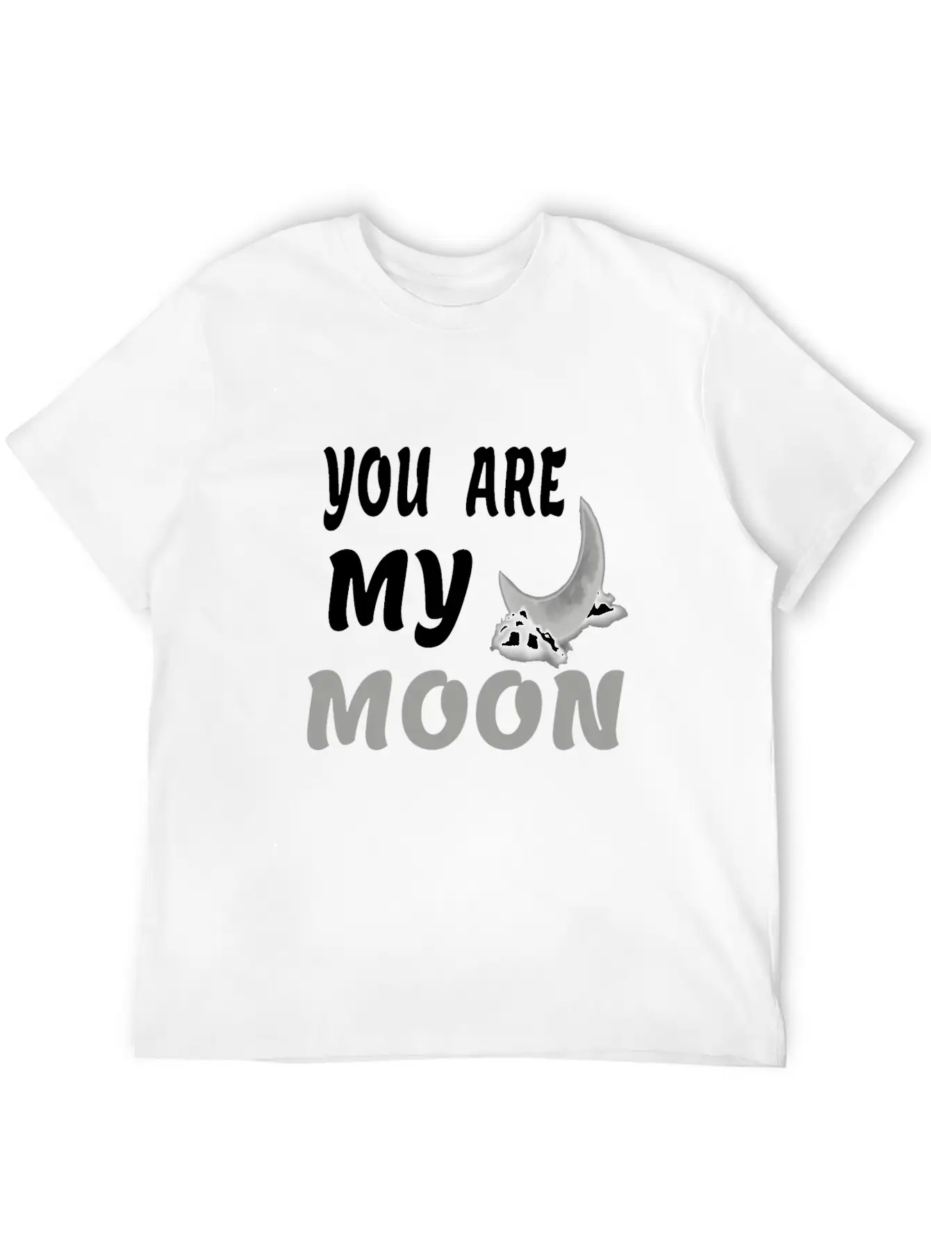 You Are My Moon Gift For Girlfriend & Boyfriend Classic Fit Graphic Tee For Daily Comfort – Unisex Cotton Shirt