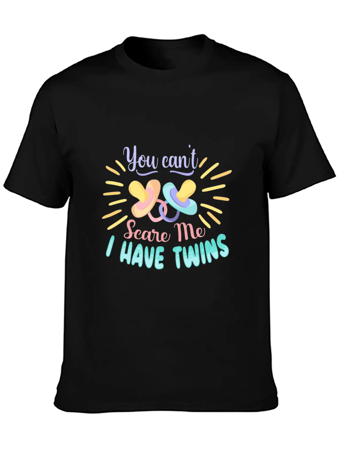 You Can Not Scare Me I Have Twins Classic Fit Graphic Tee For Daily Comfort – Unisex Cotton Shirt