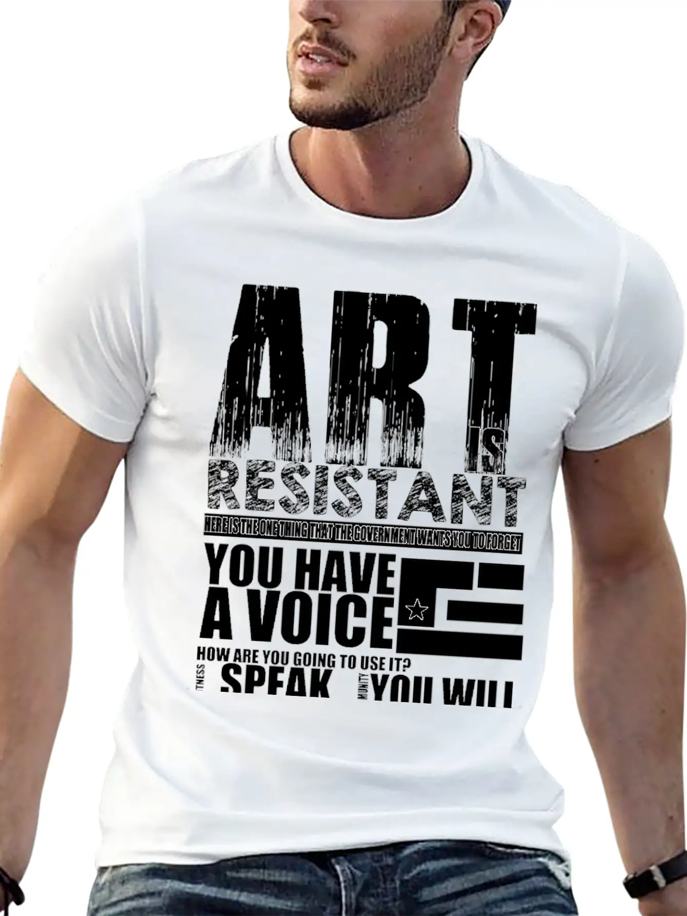 YOU HAVE A VOICE Essential Unisex Summer Tee – Soft Cotton Casual Fit