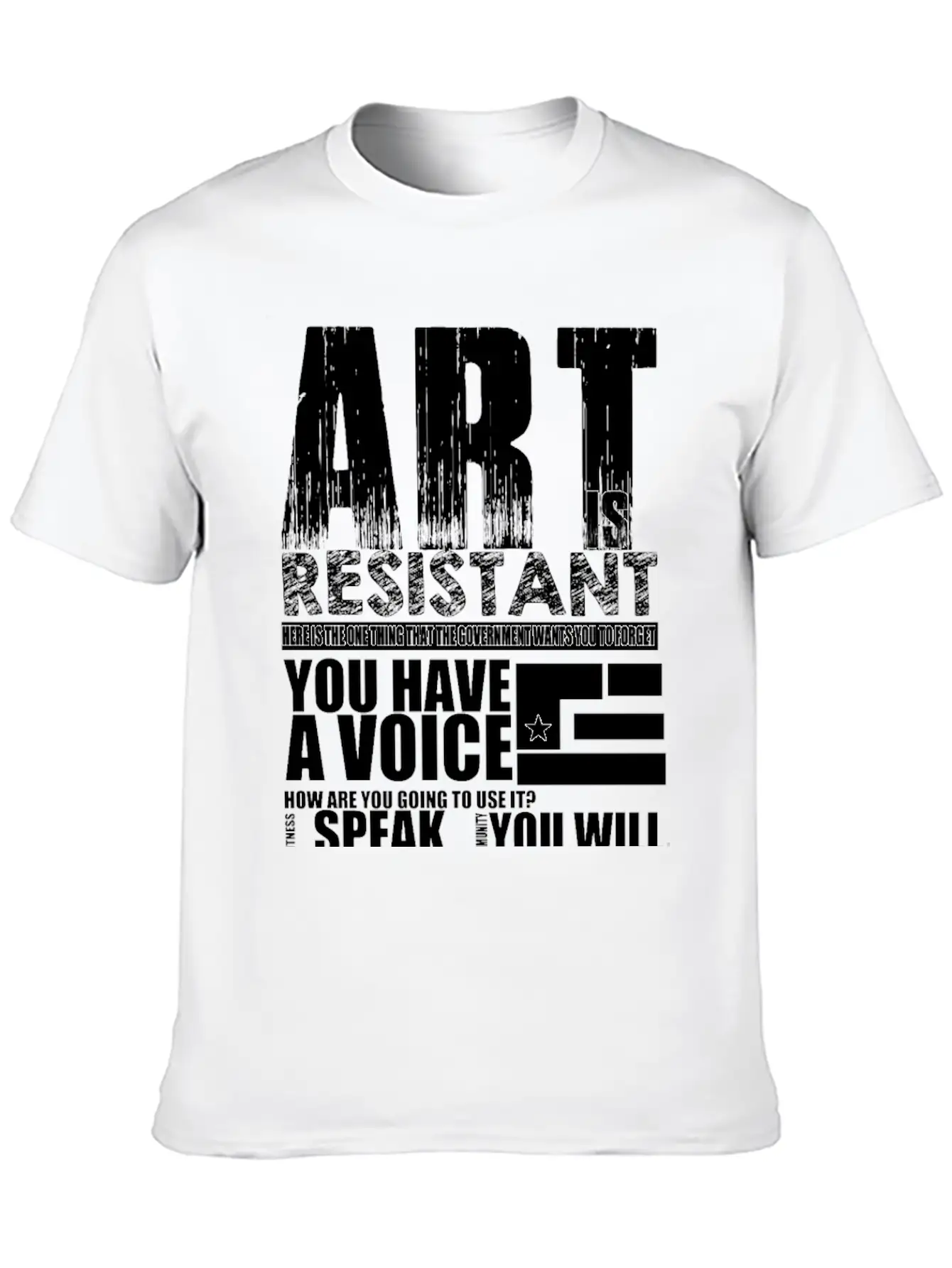 YOU HAVE A VOICE Essential Unisex Summer Tee – Soft Cotton Casual Fit