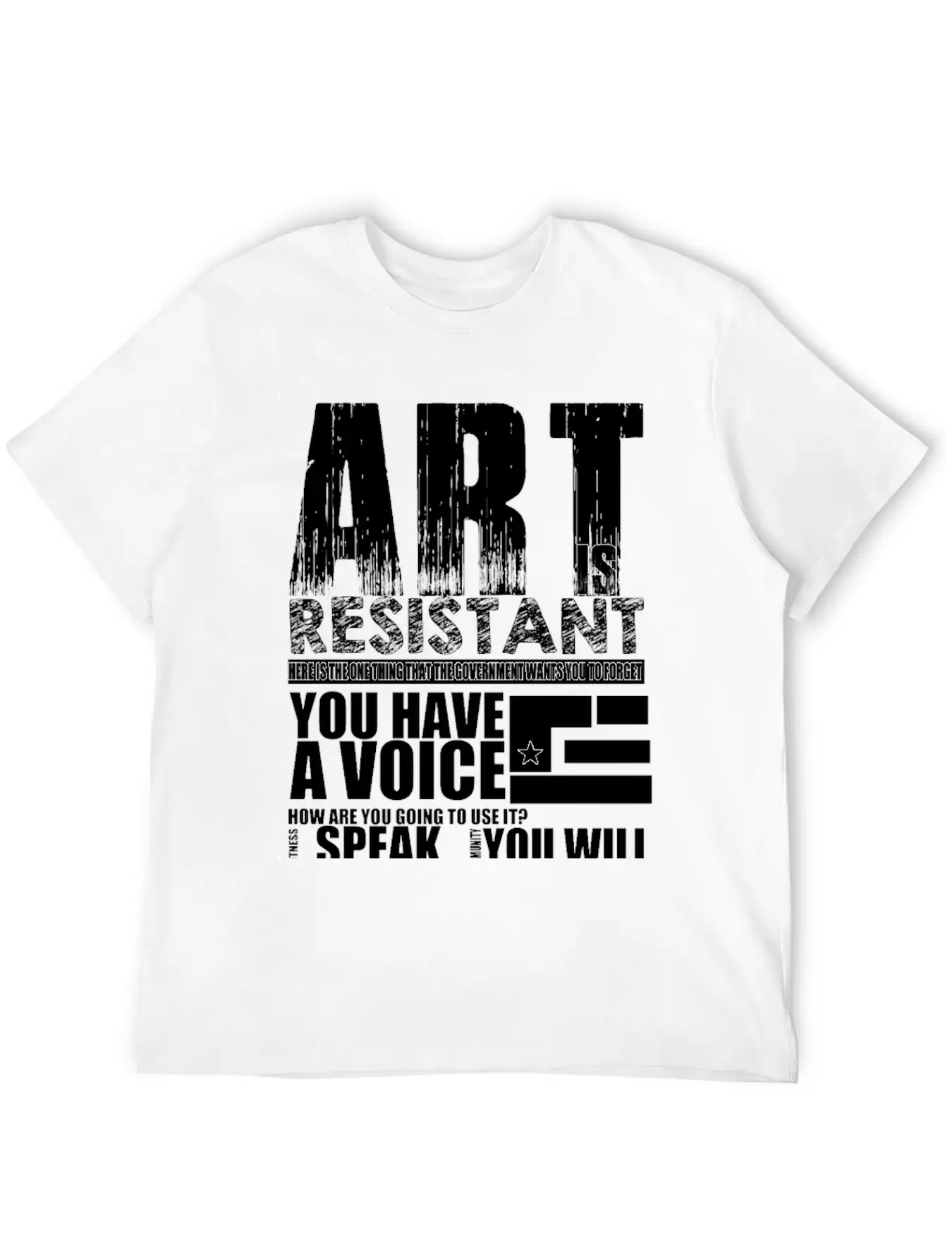 YOU HAVE A VOICE Essential Unisex Summer Tee – Soft Cotton Casual Fit