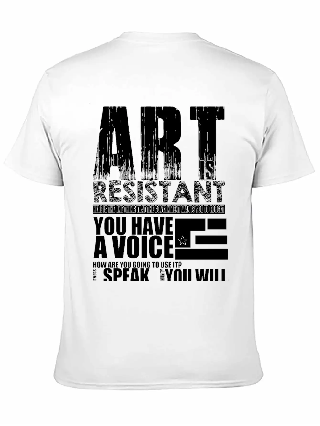 YOU HAVE A VOICE Essential Unisex Summer Tee – Soft Cotton Casual Fit