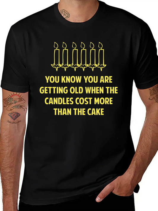 You Know You Are Getting Old Lightweight Cotton T-Shirt – Daily Comfort Graphic Shirt