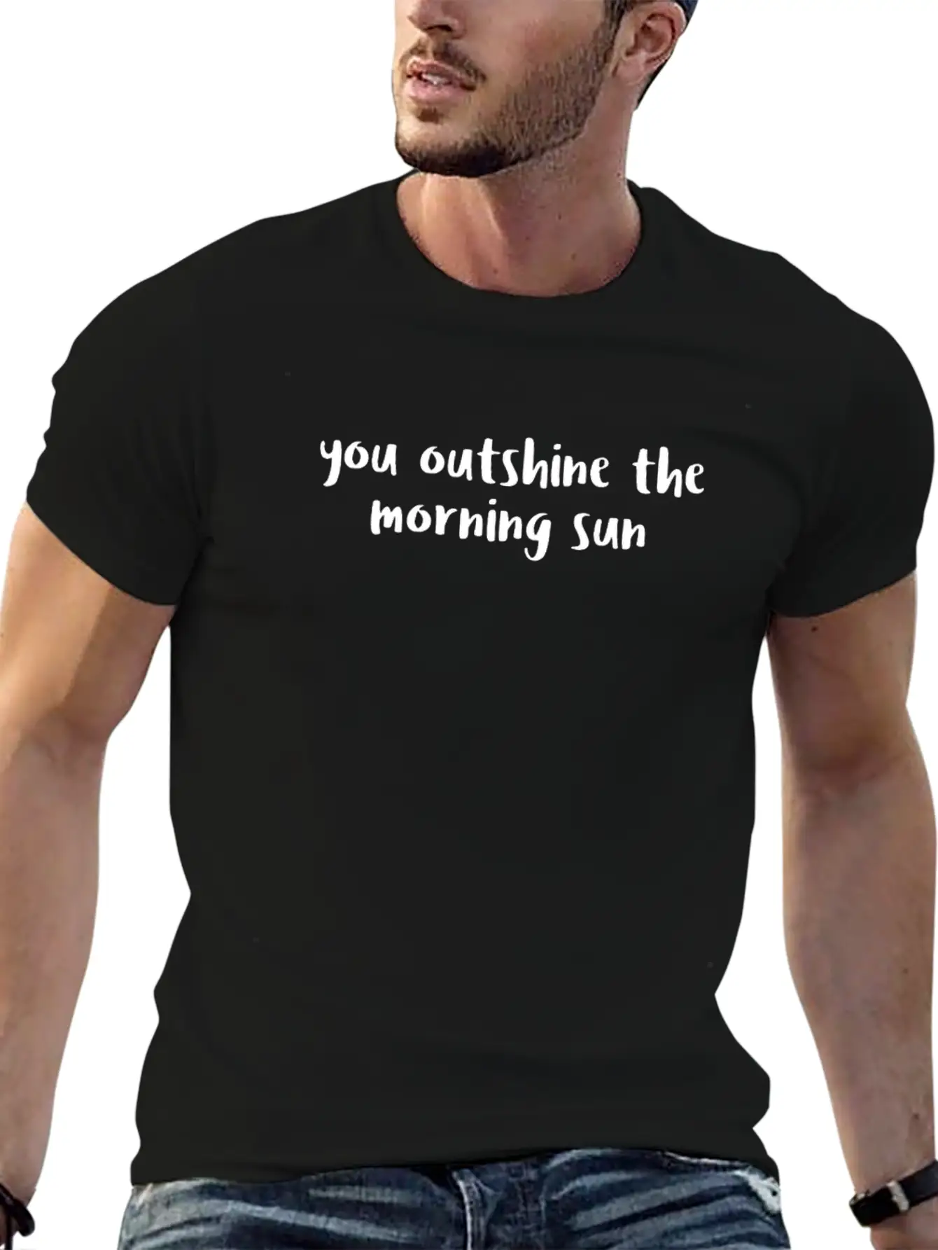 You Outshine The Morning Sun Soft Cotton Short Sleeve Tee – Unisex Wardrobe Staple