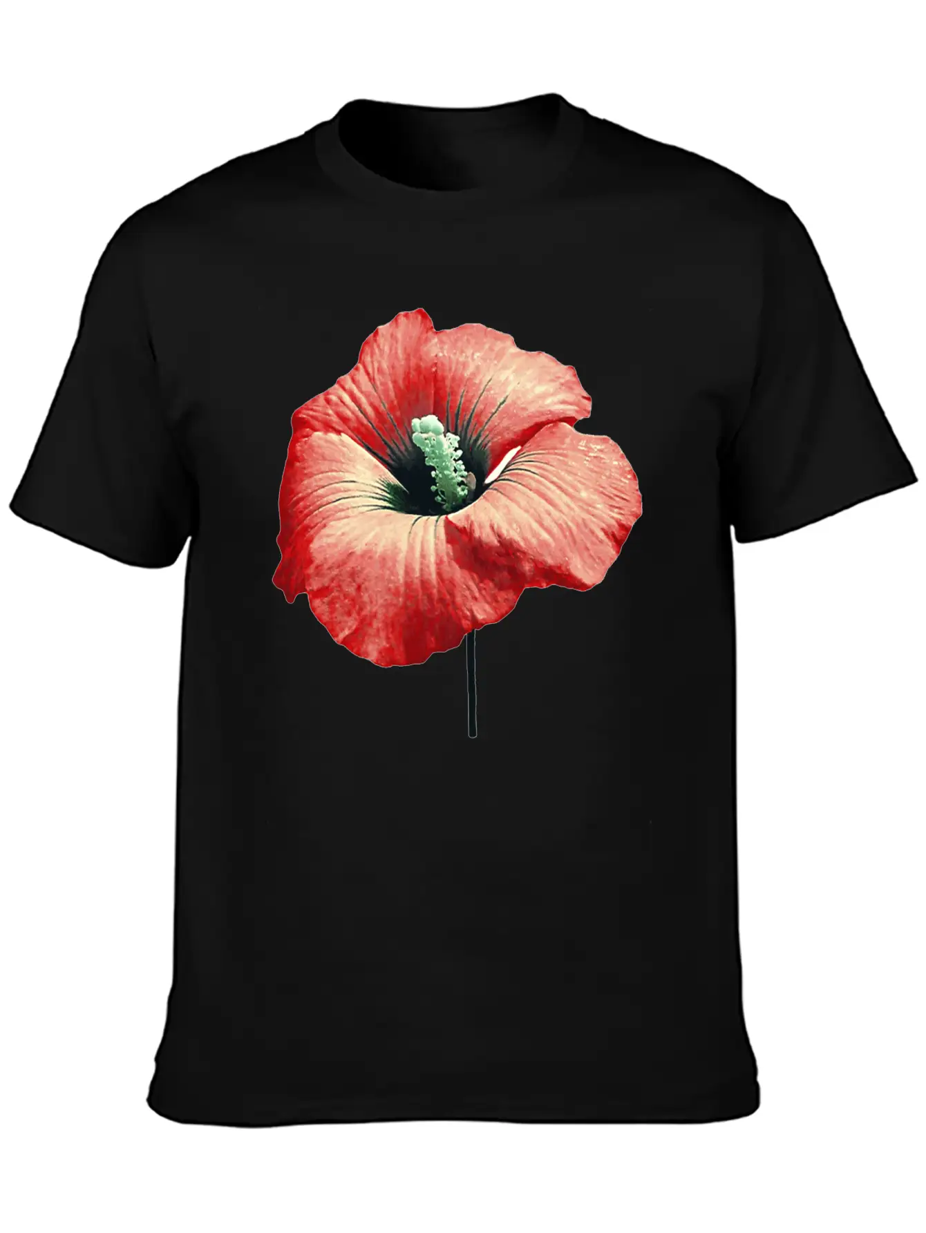 Your Red Flower Perfu Soft Cotton Short Sleeve Tee – Unisex Wardrobe Staple