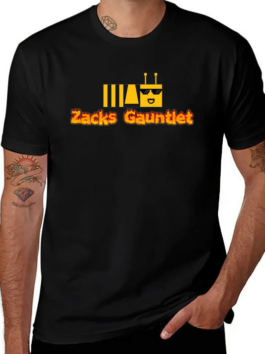 Zacks Gauntlet Bee Flame Edition Unisex Cotton Tee – Relaxed Fit For Any Occasion