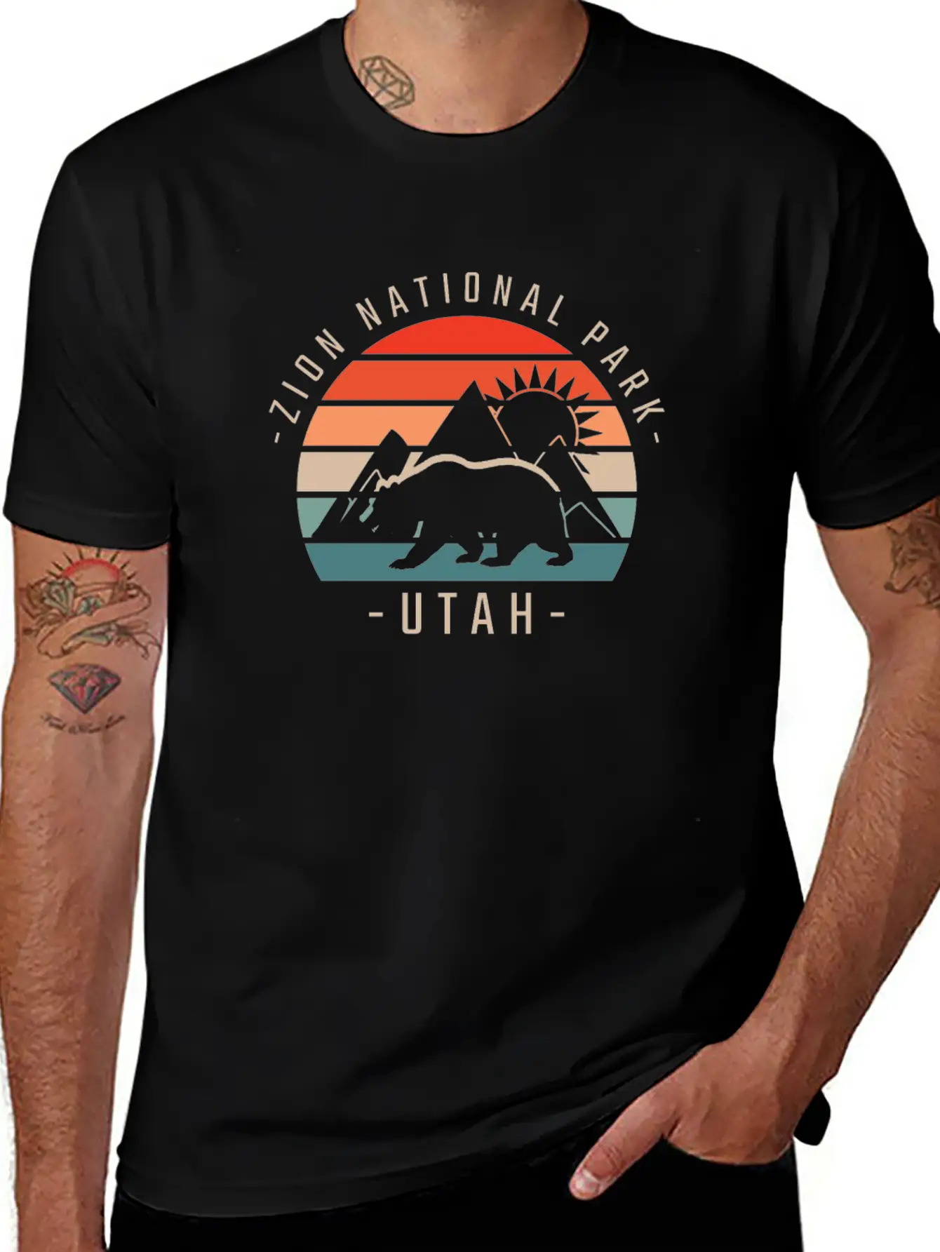 Zion National Park Vintage Soft Cotton Short Sleeve Tee – Unisex Wardrobe Staple