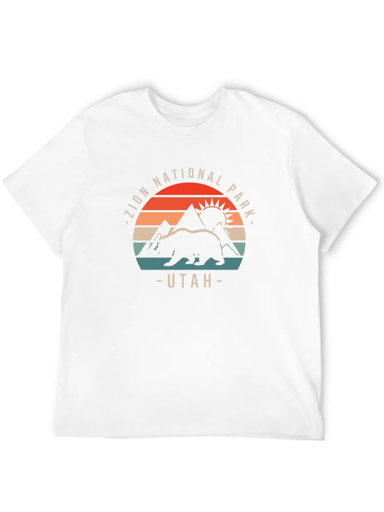 Zion National Park Vintage Soft Cotton Short Sleeve Tee – Unisex Wardrobe Staple