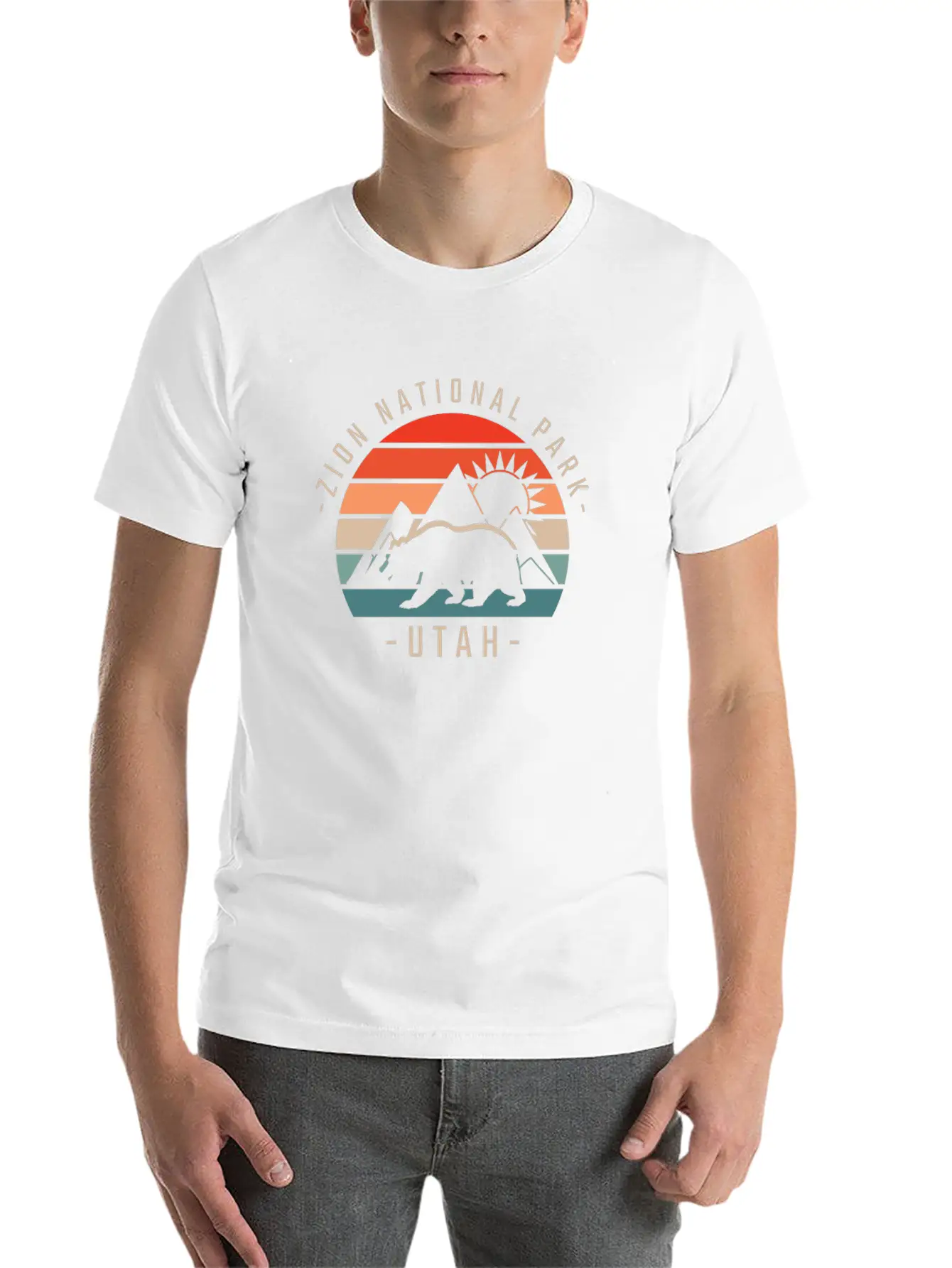 Zion National Park Vintage Soft Cotton Short Sleeve Tee – Unisex Wardrobe Staple