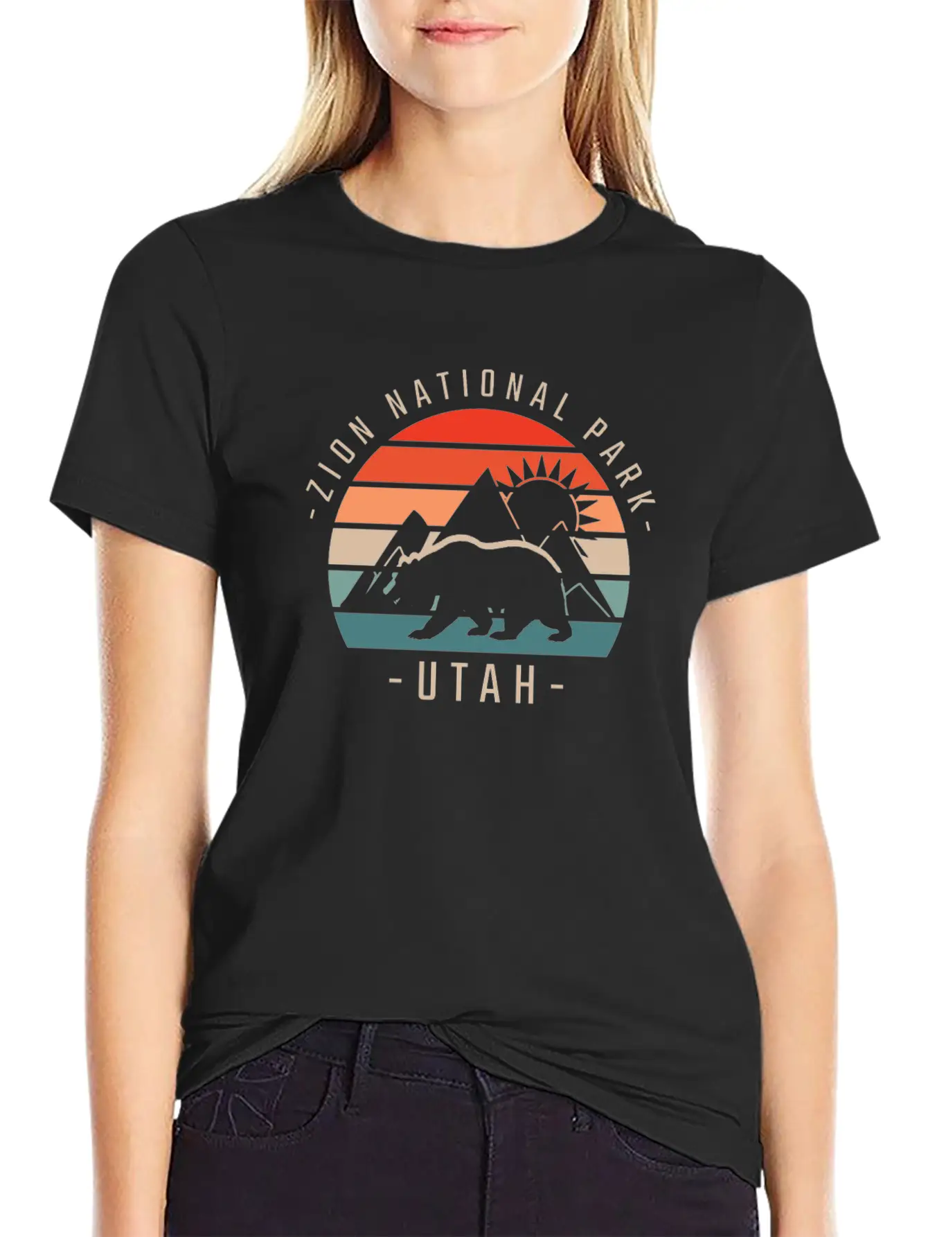 Zion National Park Vintage Soft Cotton Short Sleeve Tee – Unisex Wardrobe Staple