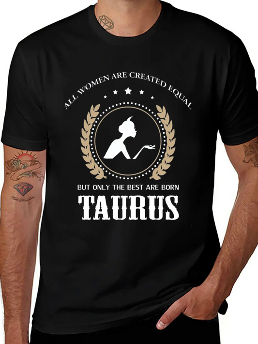 Zodiac Taurus T-Shirts Breathable Soft Cotton T-Shirt – Timeless Casual Look