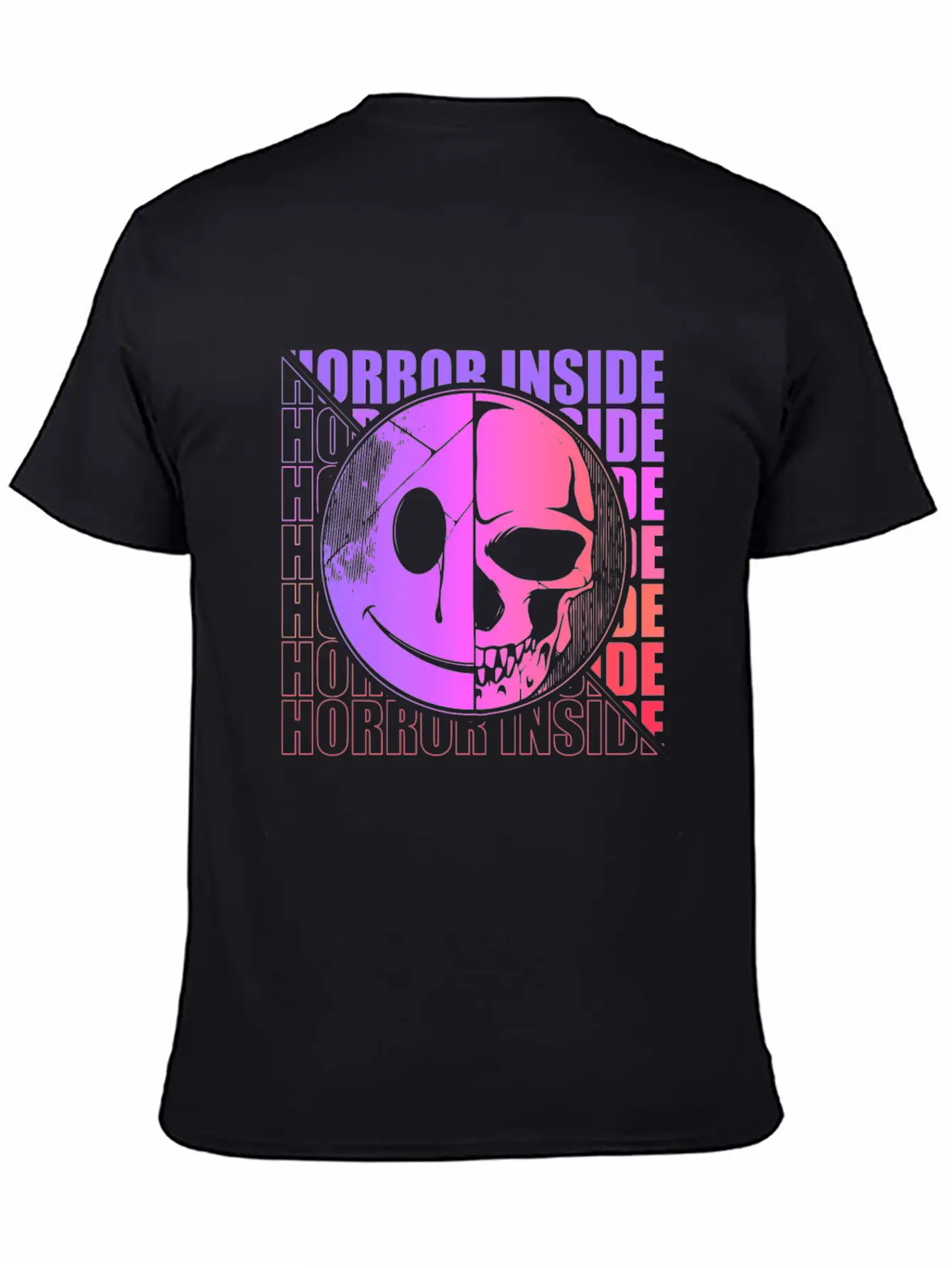 Zombie Horror Film Outfit Film Festival Halloween Classic Crew Neck Graphic Tee – Everyday Minimal Look