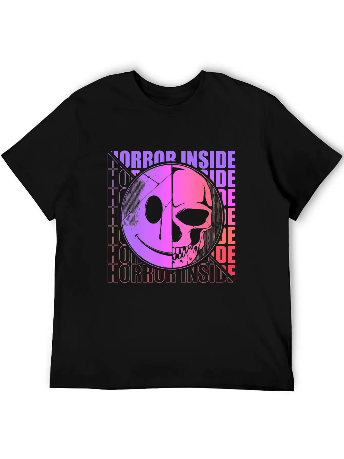 Zombie Horror Film Outfit Film Festival Halloween Classic Crew Neck Graphic Tee – Everyday Minimal Look