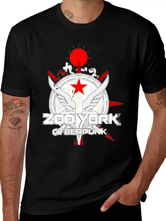 Zoo York Cyberpunk Lightweight Cotton T-Shirt – Daily Comfort Graphic Shirt